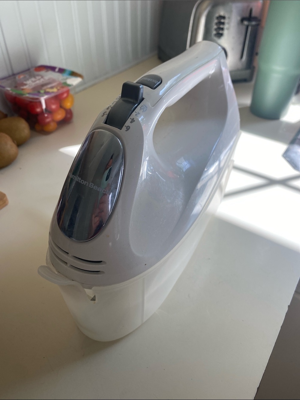 Hamilton Beach Hand Mixer with storage case